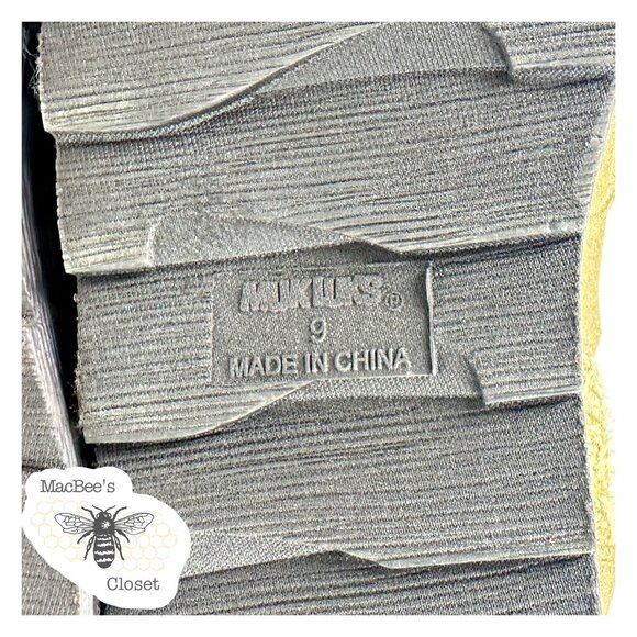 Muk Luks Womens Mila Boot Walnut Tan Suede Weather Resistant Ankle Boot 9W Fall - Picture 14 of 15